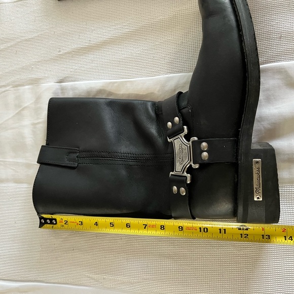 Mens Used Like New Milwaukee Biker Boots Size 11.5 - Picture 10 of 17